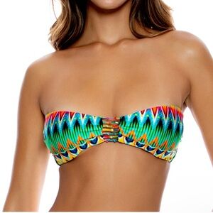 Luli Fama TULUM PARTY - Multi Strings Bandeau Top small